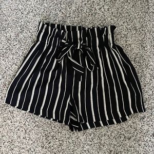 Comfy striped shorts